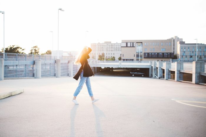 walking can minimise bloat